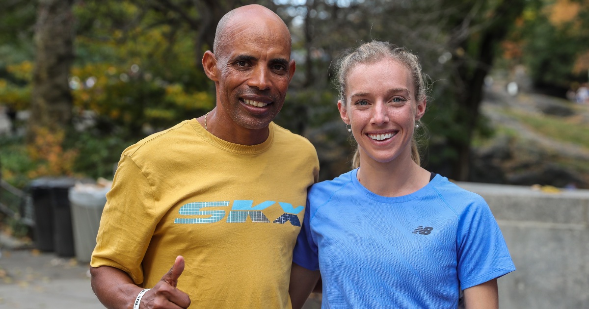 Meb Keflezighi and Emily Sisson – Global Running Day presented by UCAN